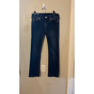 True Religion Billie Mid Rise Straight Jeans Size 29